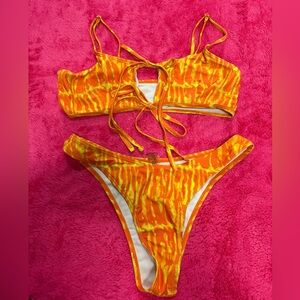 SHEIN Flame 2 Piece Bikini Set